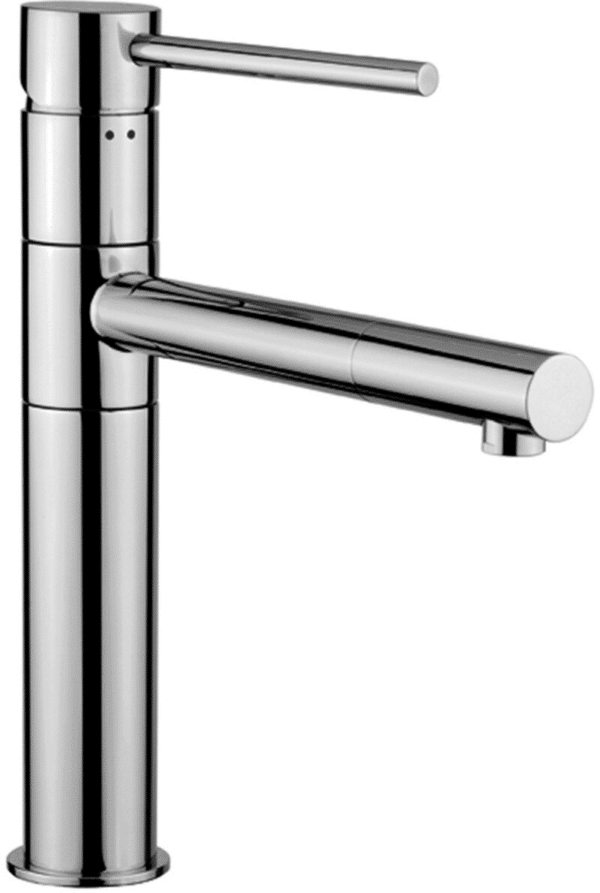 Paffoni One-hole sink mixer with swivelling spout