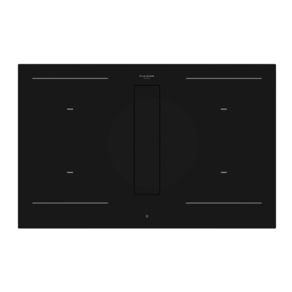 Fulgor Milano Induction Hob with Integrated Ventilation 80