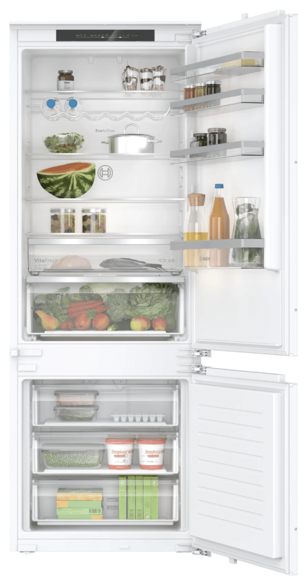 Bosch Series 4 Built-in No Frost Fridge Freezer 1935x708mm Flat Hinged