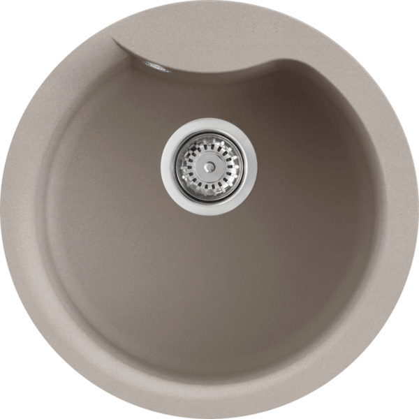 Elleci GRANITEK 1 Bowl Round Sink
