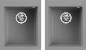 Elleci GRANITEK 2 Bowl Sink (separate components)