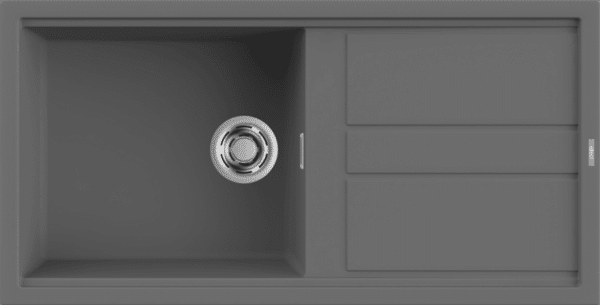 Elleci KERATEK 1 Bowl Sink with Drainer