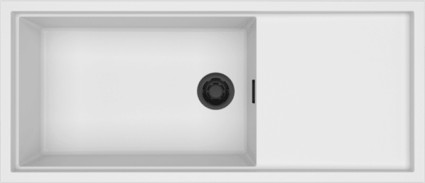 Elleci LAB SERIES KERATEK 1 Bowl Sink with Drainer