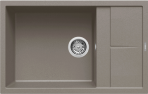 Elleci KERATEK 1 Bowl Sink with Drainer