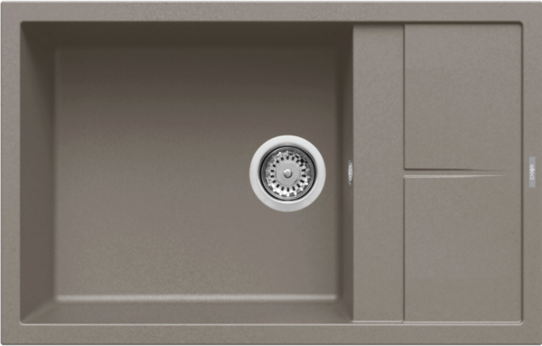 Elleci KERATEK 1 Bowl Sink with Drainer