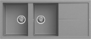 Elleci GRANITEK 2 Bowl Sink with Drainer