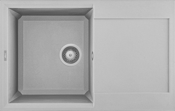 Elleci GRANITEK 1 Bowl Sink with Drainer