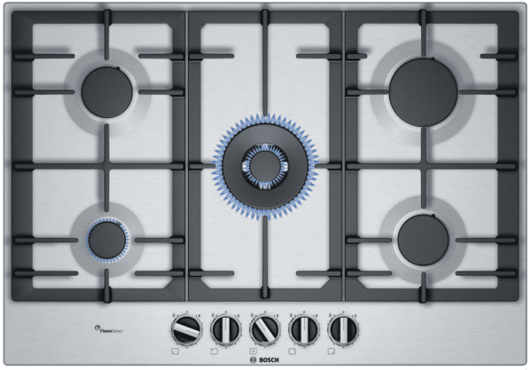 Bosch Series 6 Gas Hob Stainless Steel 75