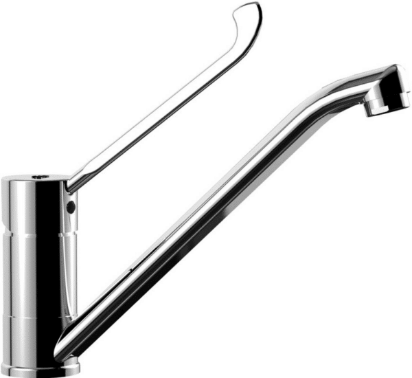 Paffoni One-hole sink mixer with clinical lever and swivelling spout