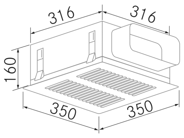 Frecan Flat R-Drawer Ceramic Cubes (H2) - Image 3
