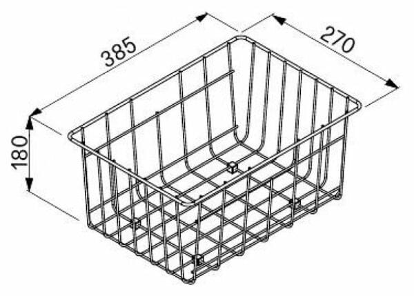 Elleci Stainless Steel Basket - Image 2