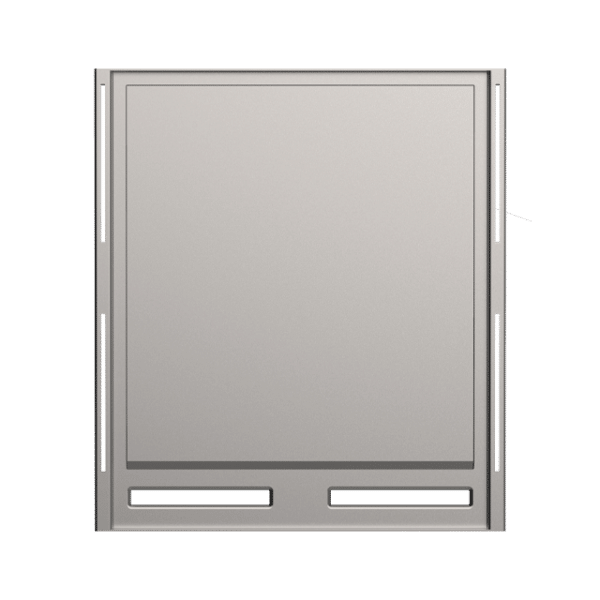 Fulgor Milano Barbeque Stainless Steel Plate