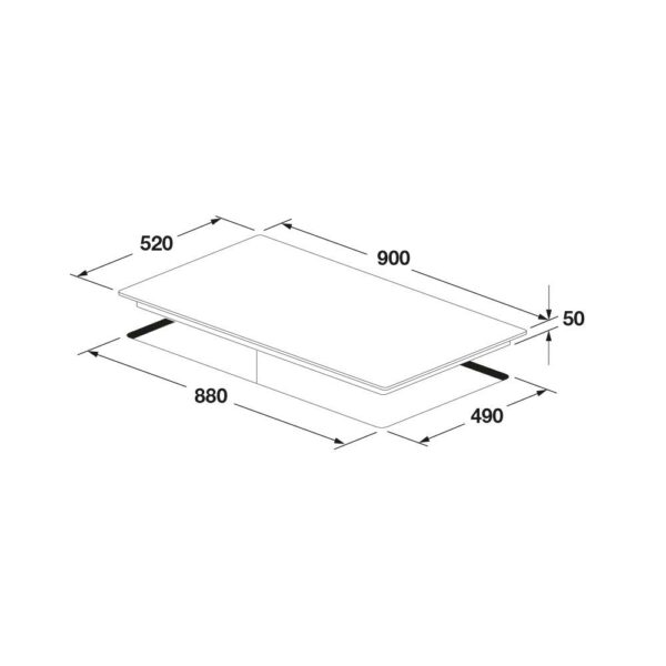 Fulgor Milano Induction Hob 90 - Image 2