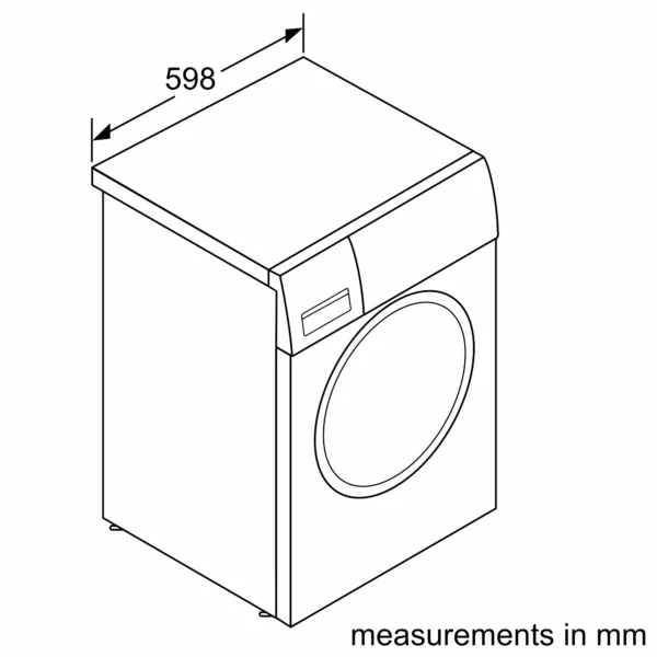 Bosch Series 6 Washing machine 9kg 1400rpm - Image 3