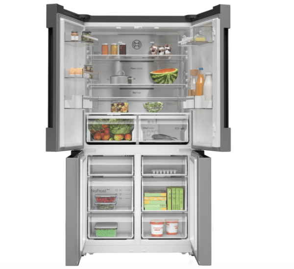Bosch Series 6 French Door fridge freezer 1830x905mm Stainless steel (with anti-fingerprint) - Image 2