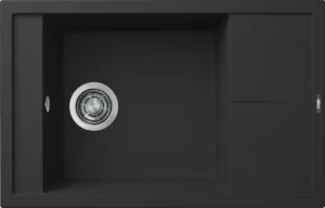 Elleci UNICO 305 GRANITEK 1 Bowl Sink with Drainer