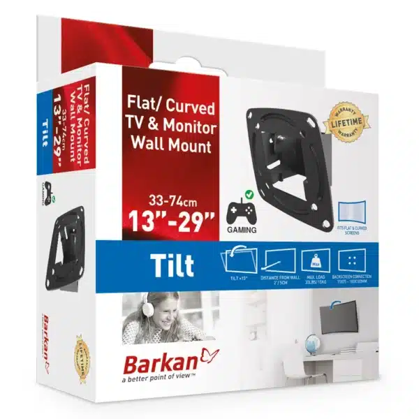 Barkan Tilt TV Wall Mount 13"- 29" Screens - Image 6