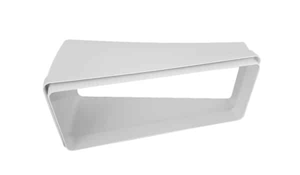 Rectangular 15° Angle Adaptor 220mm x 90mm