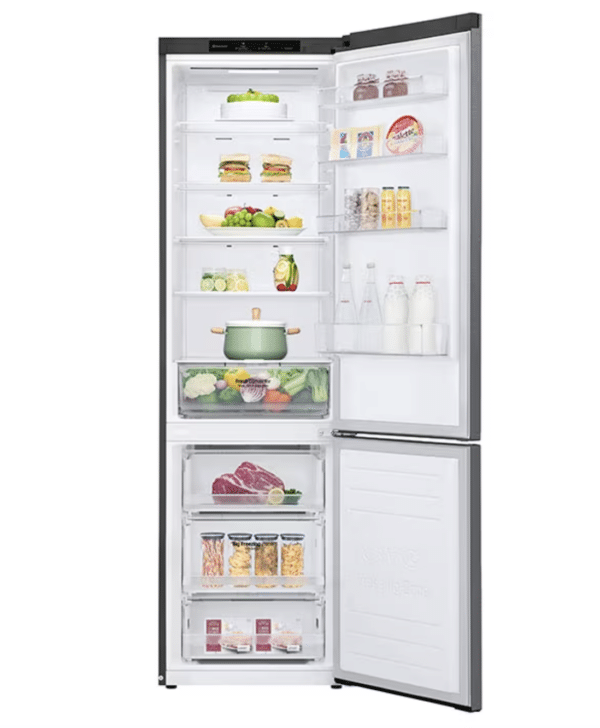 LG freestanding fridge freezer 2030x595mm Dark Graphite - Image 2