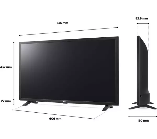 32" LG HD Ready Smart TV | LQ630B Series - Image 5