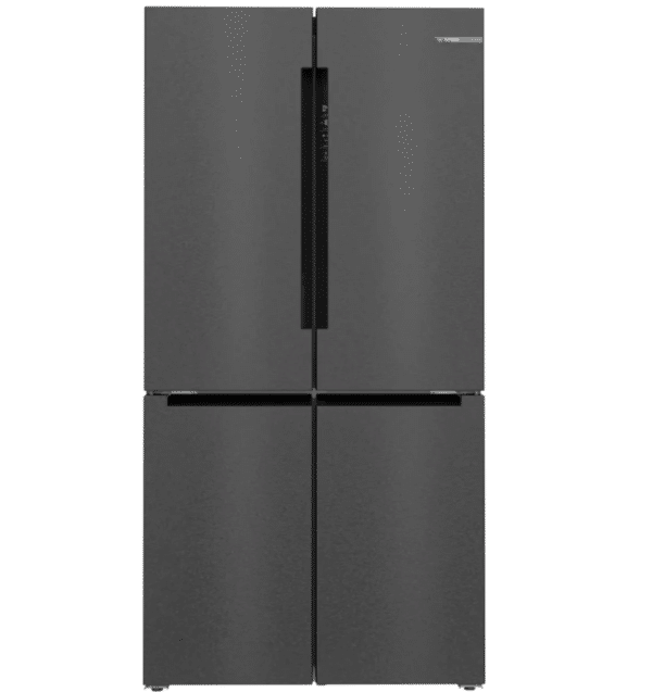 Bosch Series 6 French Door Fridge Freezer 1830x905mm Black Stainless Steel