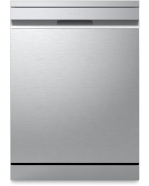 LG QuadWash™ Steam Dishwasher, Fingerprint-resistant Stainless Steel, Energy Rating A, With Steam Wash and Third Rack