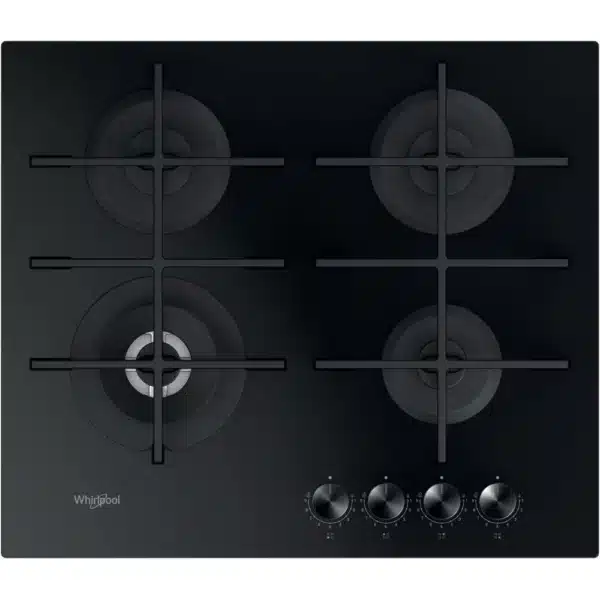 Whirlpool W Collection Gas Hob Tempered Glass 60