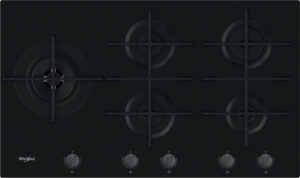 Whirlpool W Collection Gas Hob Tempered Glass 86