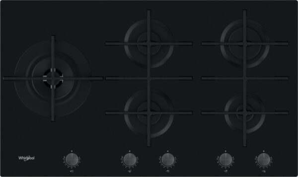 Whirlpool W Collection Gas Hob Tempered Glass 86