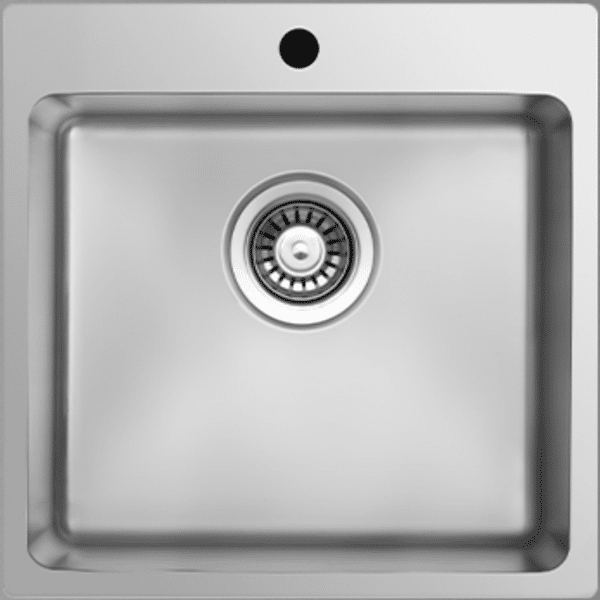 Frecan Stainless Steel 1 Bowl Sink - SLIM FILO 50
