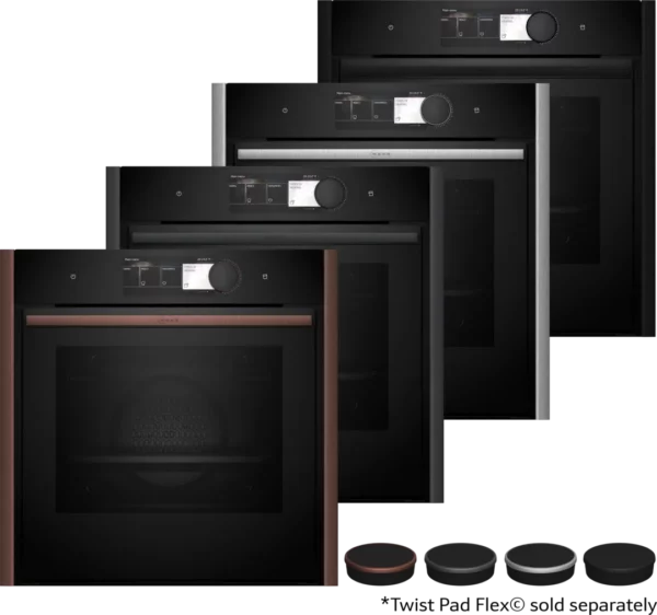 Neff N90 Built-in Oven with Added Steam Function Flex Design