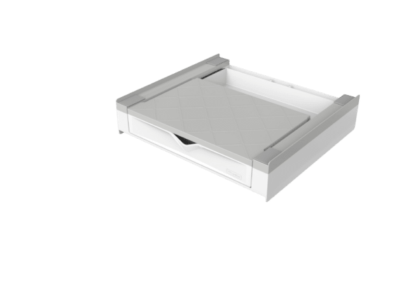 Meliconi Stacking Kit With Extractable Shelf With Drawer - Image 2