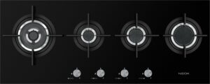 Neox Crystal Line HE Gas Hob Tempered Glass 100