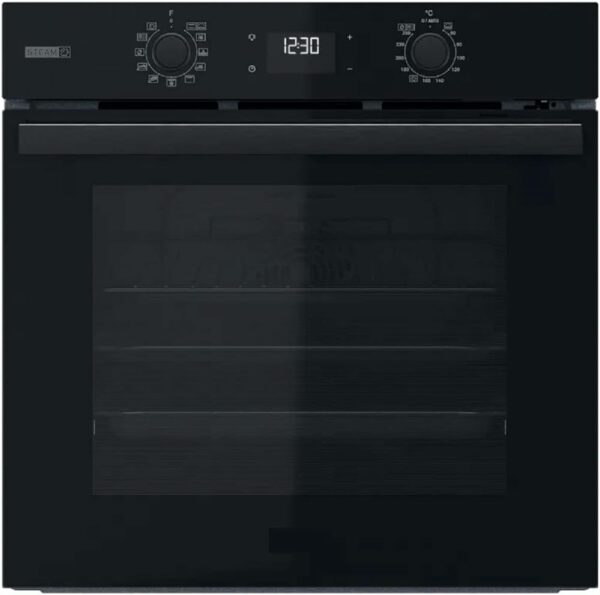 Whirlpool OMK58HU1B Built In Electric Oven, 71L, Telescopic Rail, Black