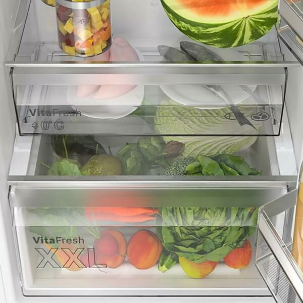 Bosch KGN367LDF – Fridge Freezer 186 x 60cm Stainless Steel Look - Image 5