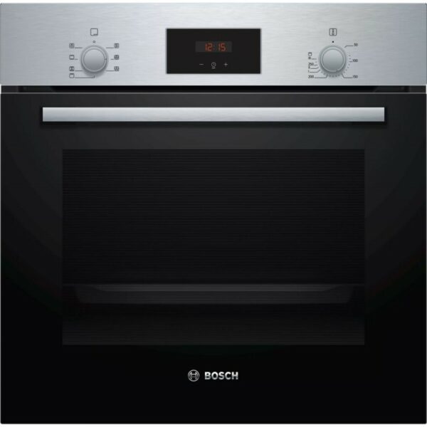 Series 2 Built-in oven 60 x 60 cm Stainless steel/Black