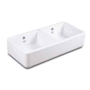 Shaws Classic Double Bowl 800 Kitchen Sink