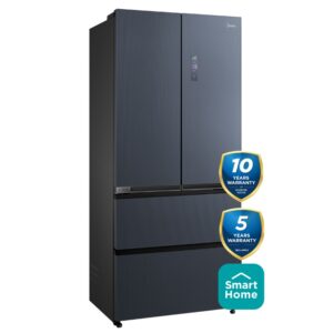MIDEA Insta-fit french door fridge freezer