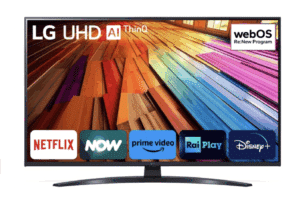 LG 43" UHD AI UT81 4K Smart TV