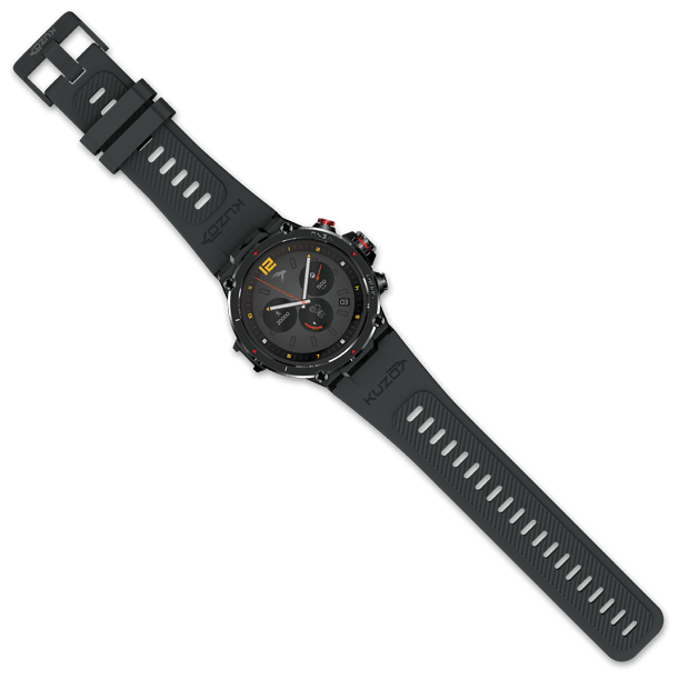 Veho F1S White Kuzo Sports Smart Watch – Black Vitel Home