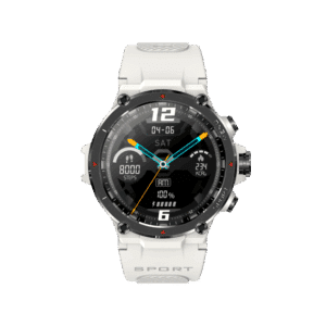 Veho F1S - White Kuzo Sports Smart Watch – White