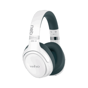 Veho ZB-4 ZB-4 NEB Wireless Headphones with Mic White