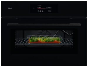 AEG MealAssist Series 8000 Built In Compact Oven, 45L, SteamPro, WiFi
