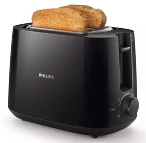Philips Daily Collection Toaster, 2 Slices, 900W - Black