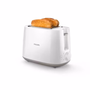 Philips Daily Collection Toaster, 2 Slices, 900W - White
