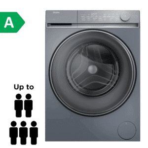 Haier X7 Washing Machine 10KG 1400RPM, hOn App, Graphite