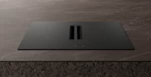 Fim Cartesio Induction Hob with Integrated Ventilation 83  Matt Finish Duct Out