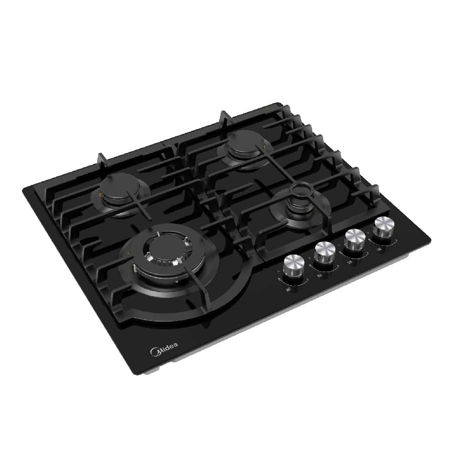 Midea Built-in Gas Black Glass Hobs - Image 3